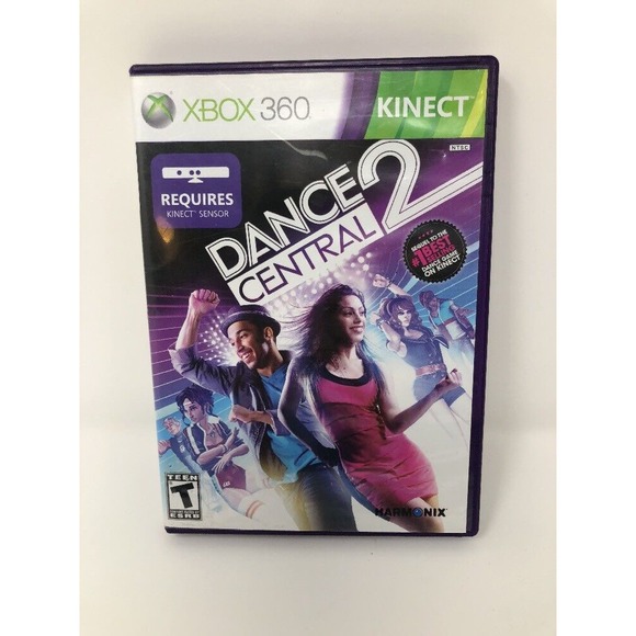 Dance Central 2 Game Xbox 360 Requires Kinect Case Disc Manual Tested Works - Picture 2 of 6